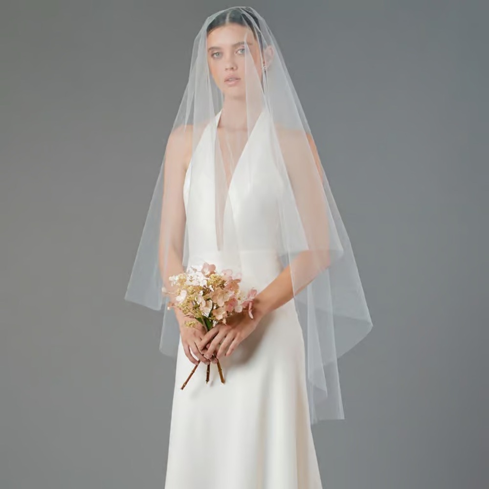 Jenny Yoo Merida Ivory Blusher Veil